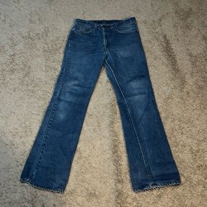 Vintage 80s 90s Levi Orange Tab Straight Leg Jeans Size 31x33